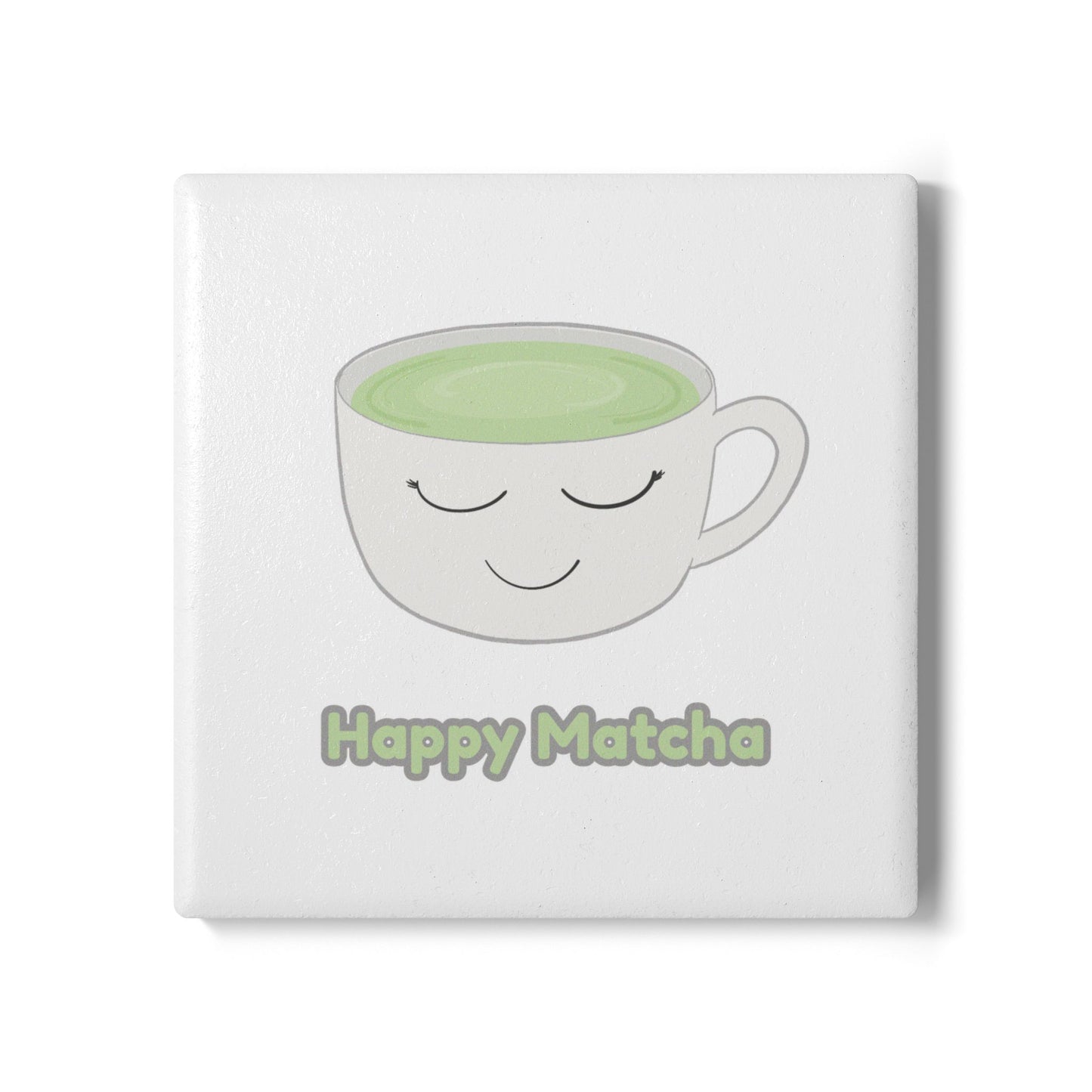 Happy Matcha Coaster