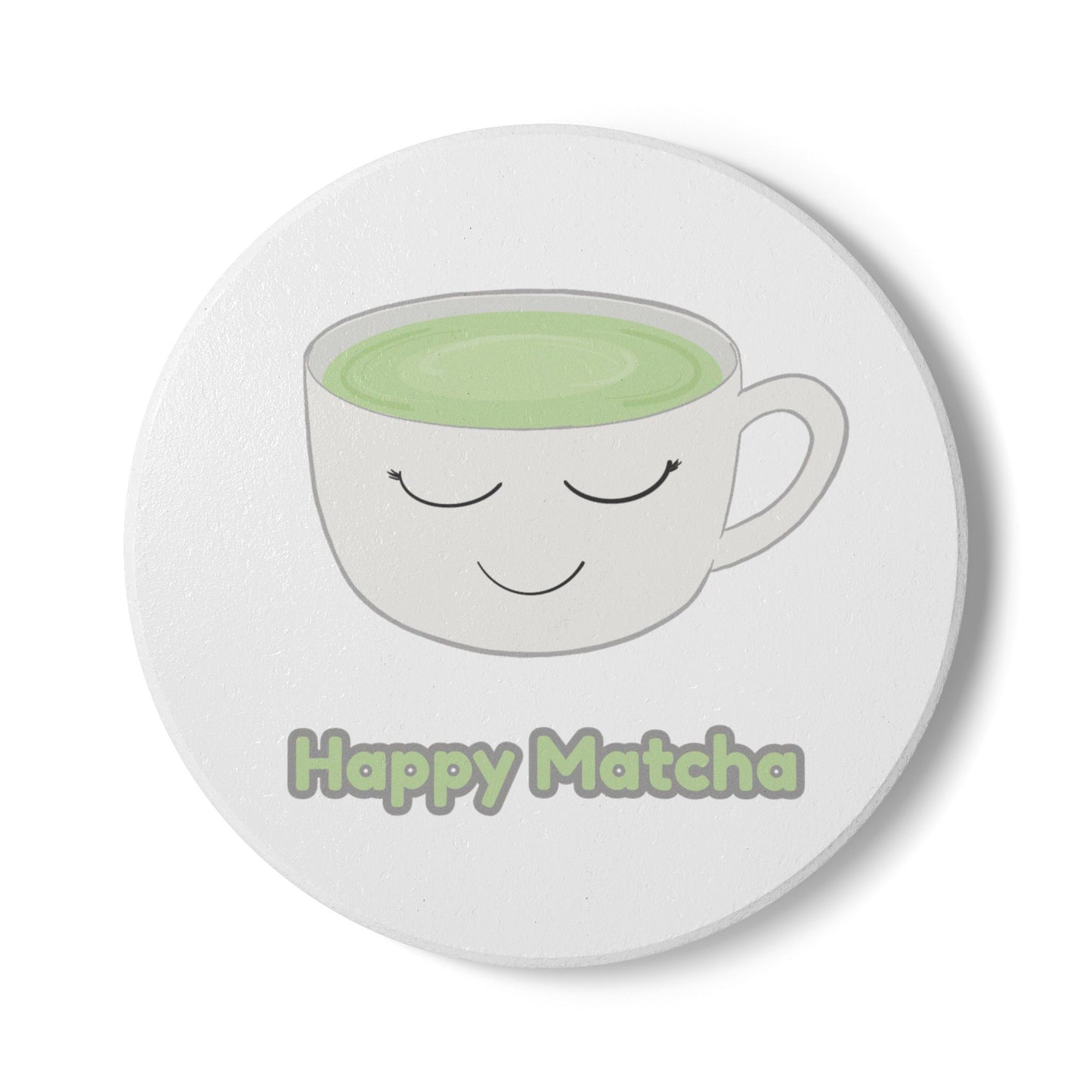 Happy Matcha Coaster