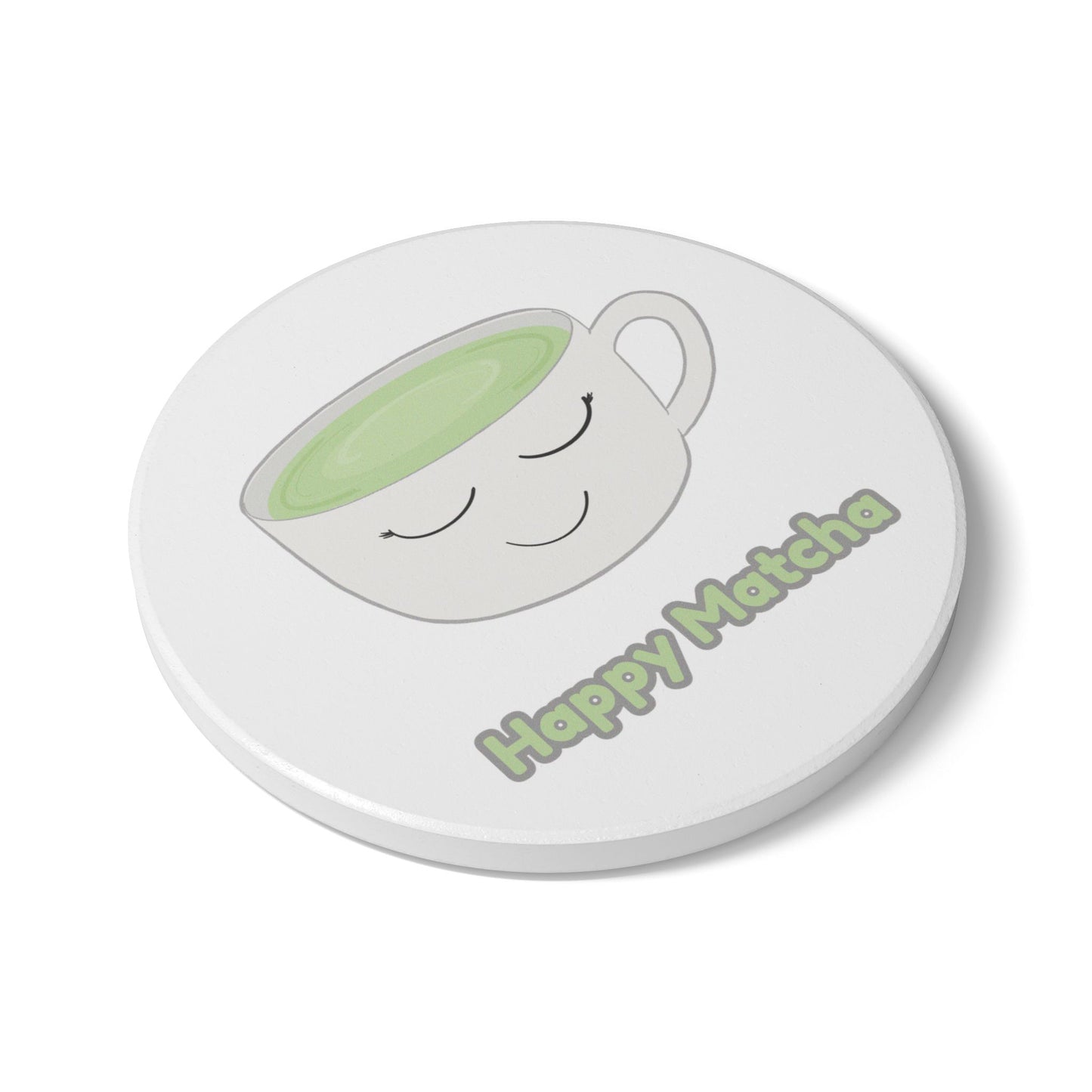 Happy Matcha Coaster