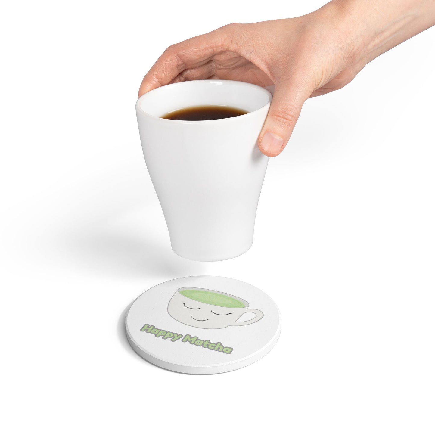 Happy Matcha Coaster