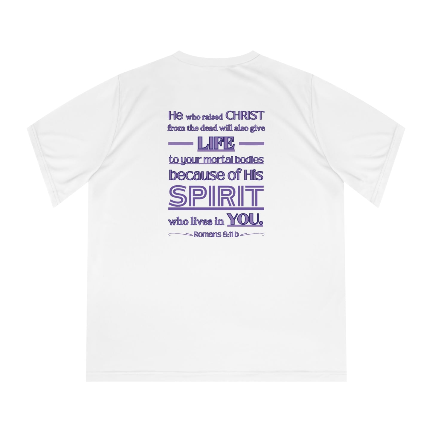 Women's Performance V-Neck T-Shirt - Resurrection Power!